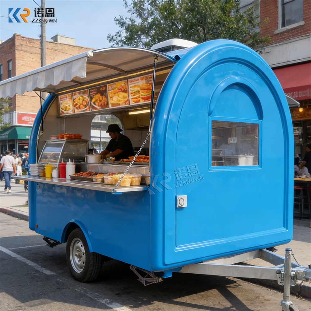 Commercial Fast Food Trailer M - đánh giá và giá Food Truck With Snacks