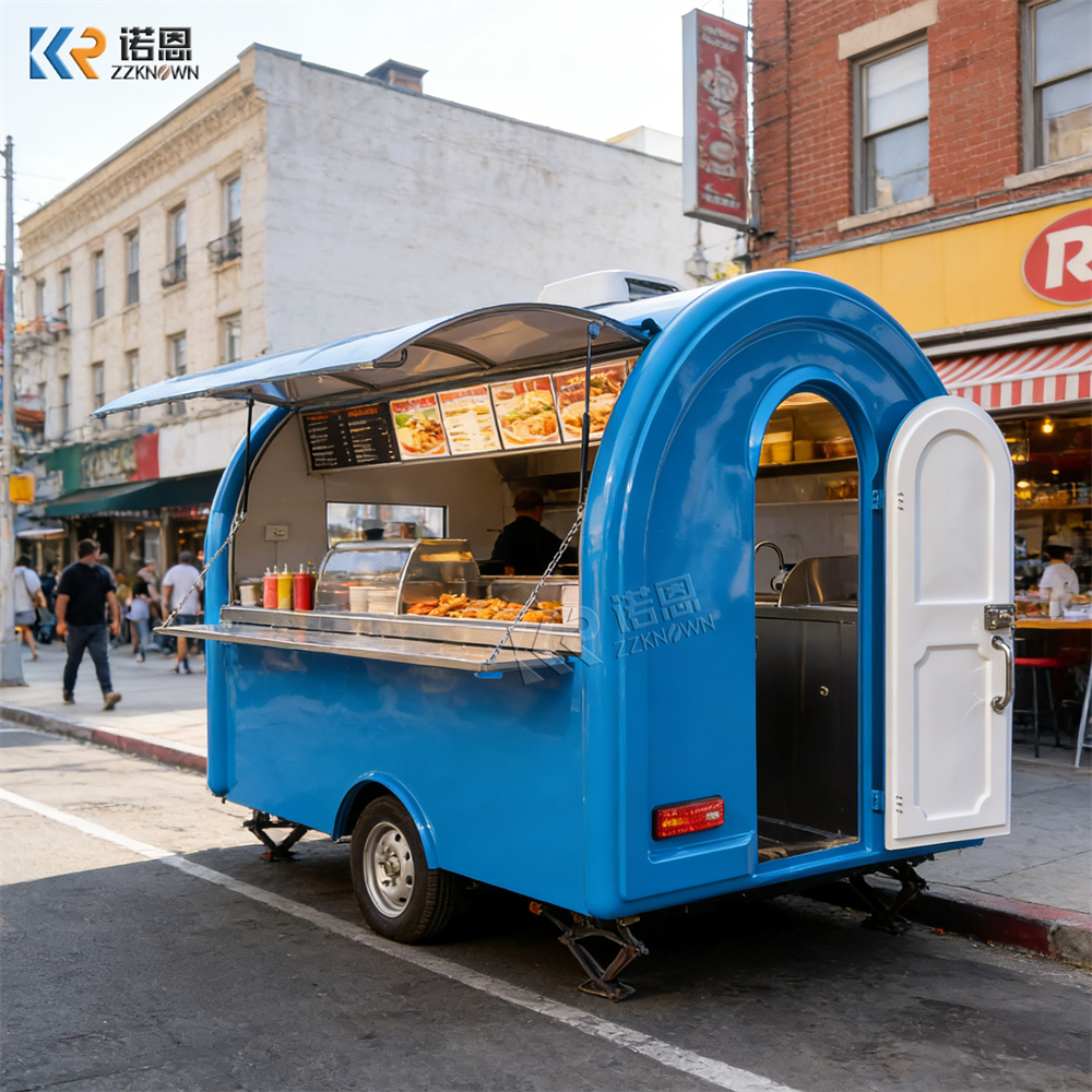 Commercial Fast Food Trailer M - đánh giá và giá Food Truck With Snacks