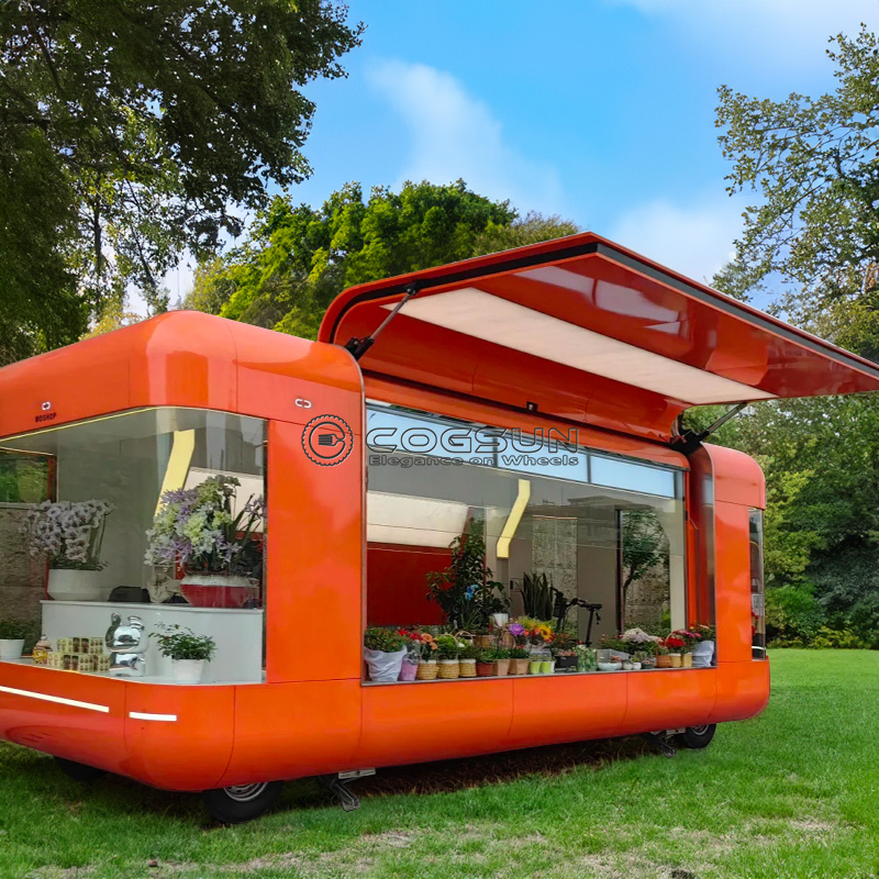 Street Mobile Food Trailer Piz - đánh giá và giá Food Truck With Snacks