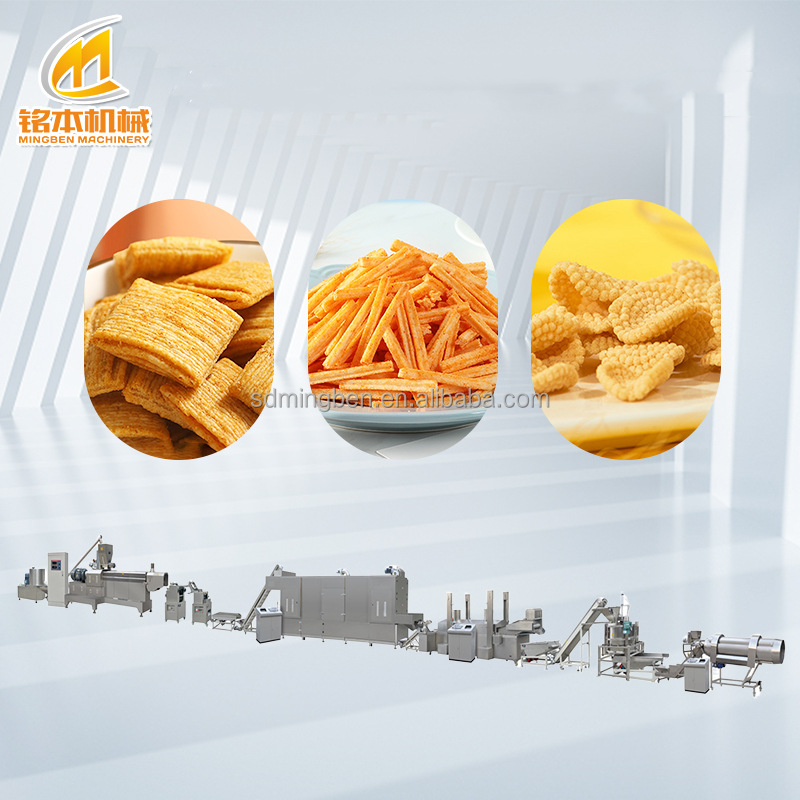 Extruded Automatic Fried 3d Pe - đánh giá và giá Food Snacks To Make
