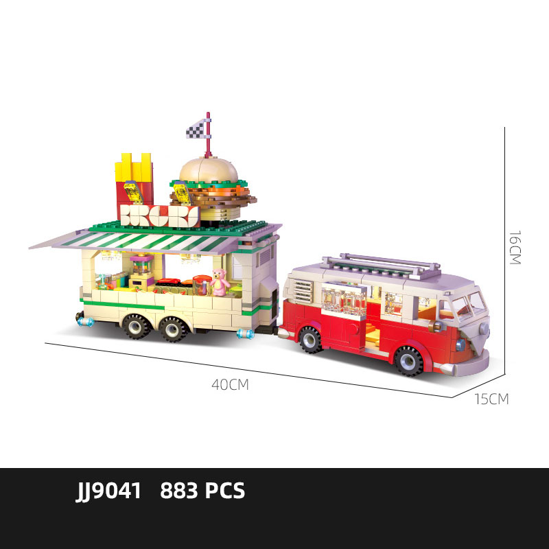 Creative City Street View Buil - đánh giá và giá Food City Snacks
