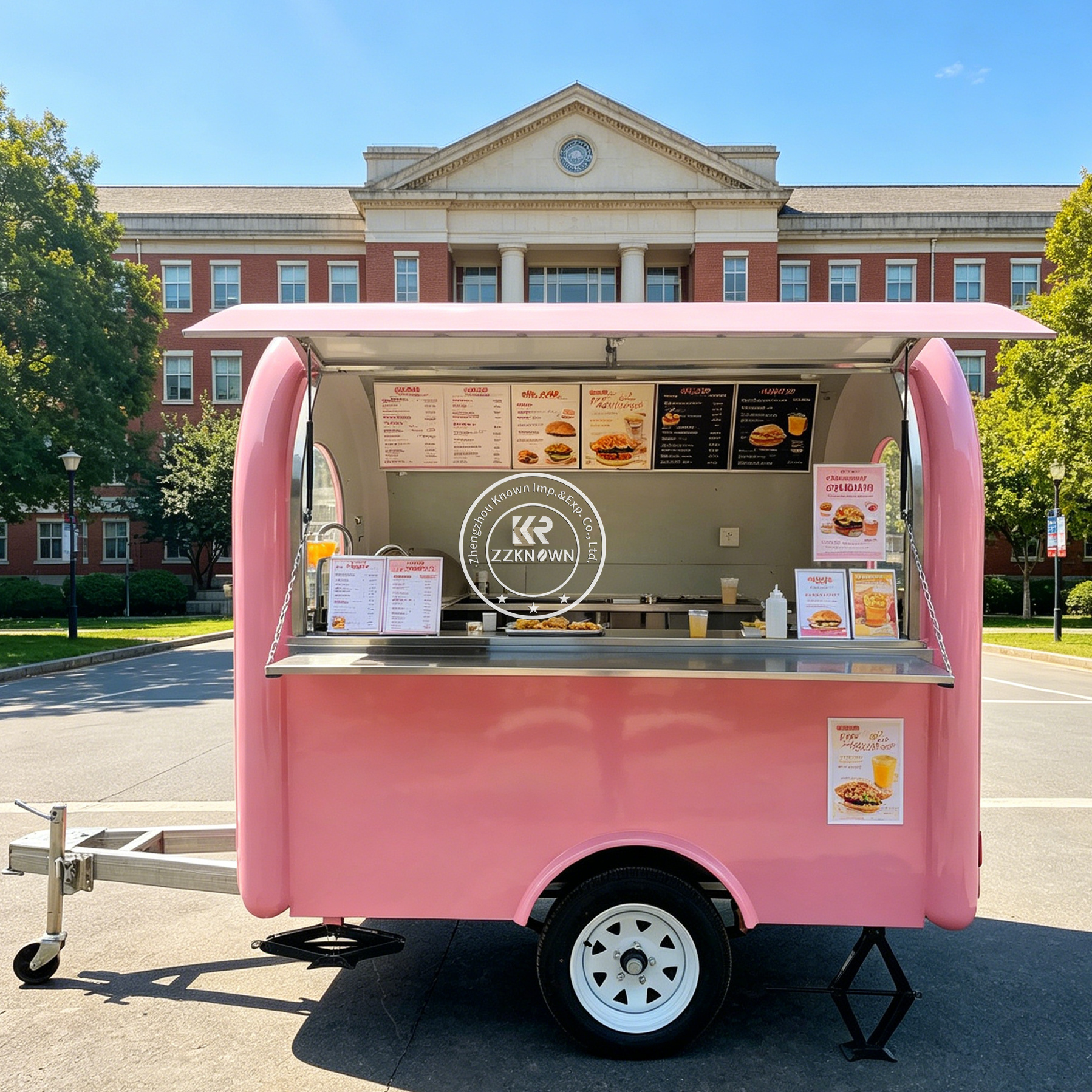 Mobile Mobile Waffle Dessert T - đánh giá và giá Food Truck With Snacks