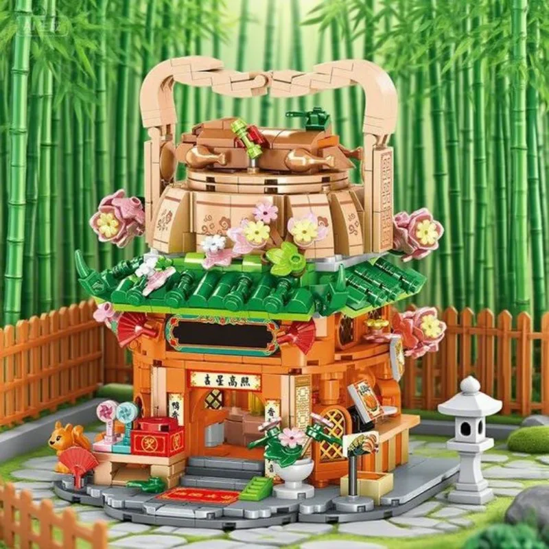 New Food Shops Building Blocks - đánh giá và giá Food City Snacks