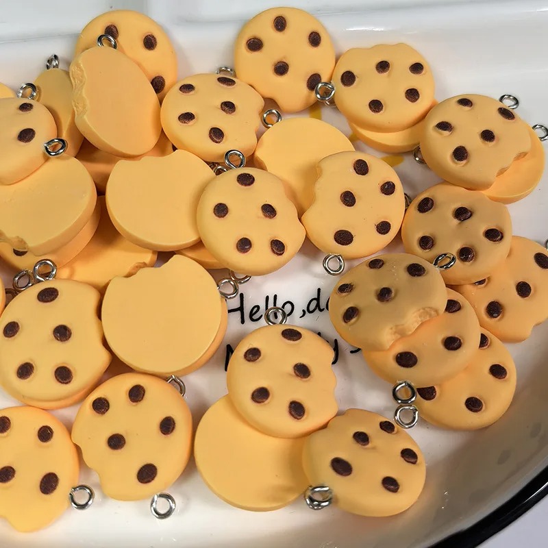 10Pcs Simulation Cookies Resin - đánh giá và giá Food Snacks To Make