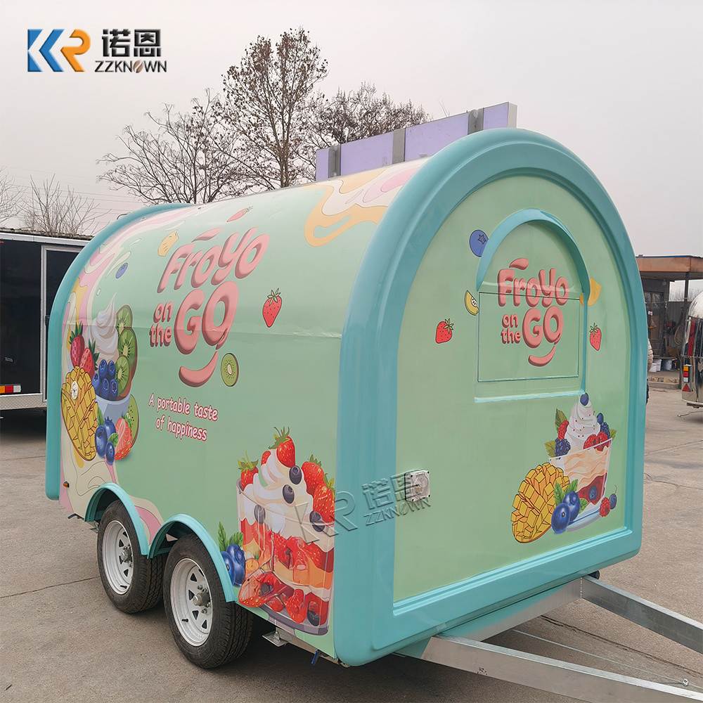 Custom Food Trailer Mobile Kit - đánh giá và giá Food Truck With Snacks