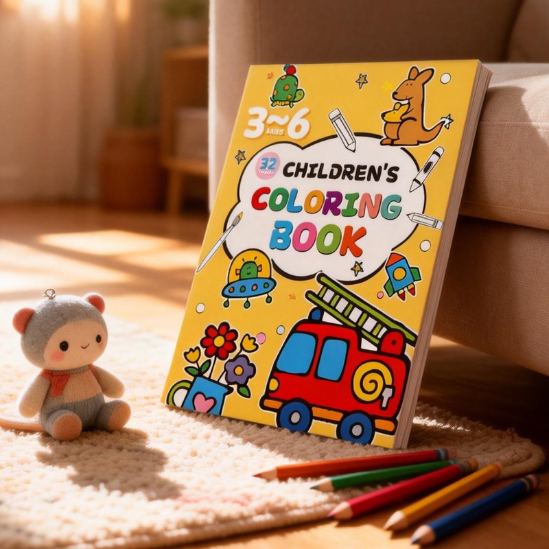 Children's Drawing Book, Conta - đánh giá và giá Food Snacks Coloring Book