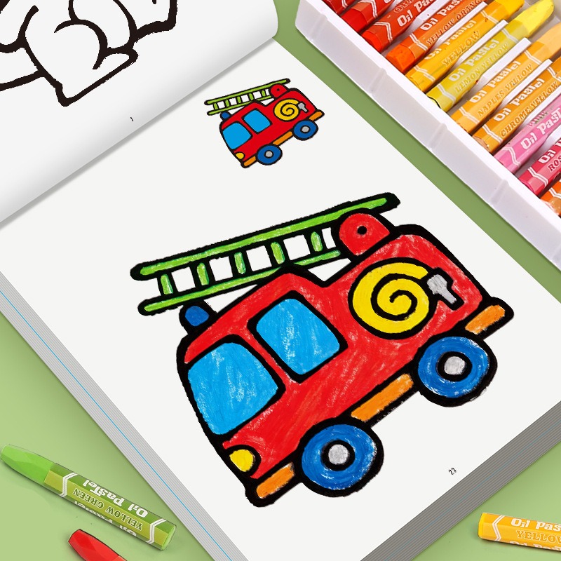 Children's Drawing Book, Conta - đánh giá và giá Food Snacks Coloring Book