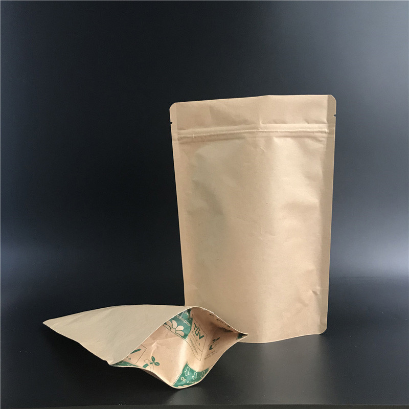 50pcs Resealable Doypack Brown - đánh giá và giá Food Energy Snacks