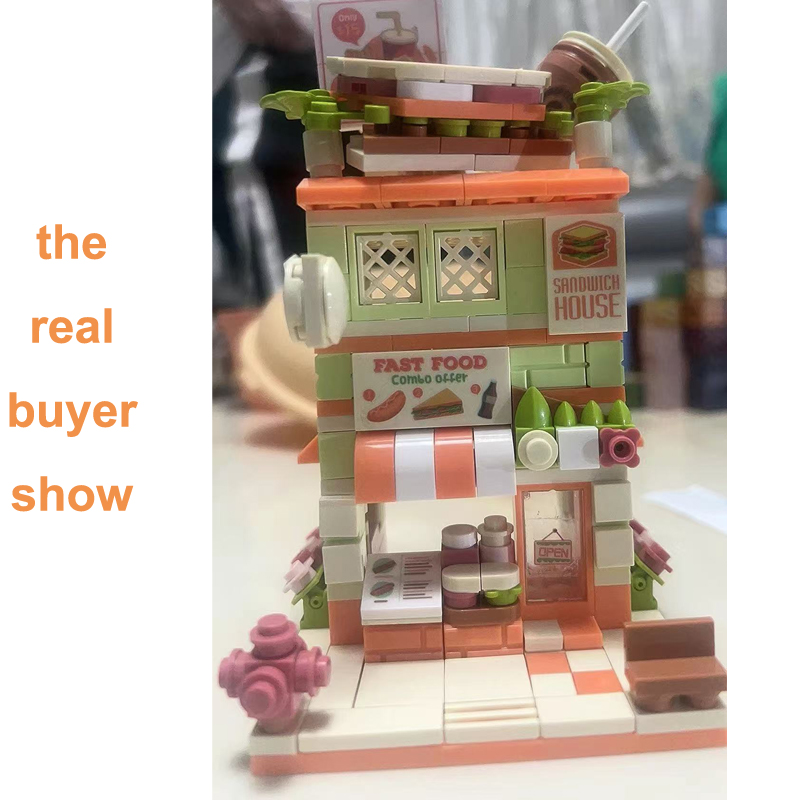 Creative Snack Bar Bricks Mode - đánh giá và giá Food City Snacks